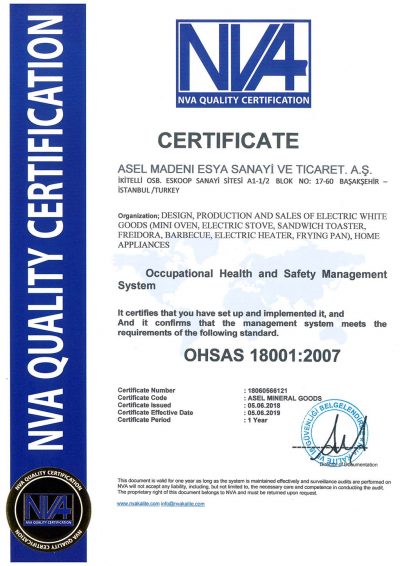 OHSAS 18001 I